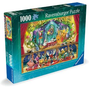 أحجية الصور المقطوعة المكونة من 1000 قطعة من Ravensburger Snow White and The 7 Gnomes للبالغين - 12000827 - أدوات مصنوعة يدويًا، مصنوعة في ألمانيا، كل قطعة تتناسب معًا بشكل مثالي