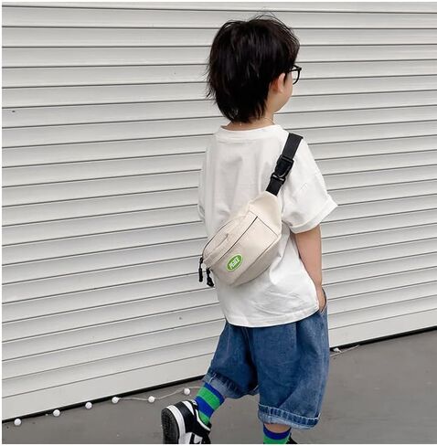 Suillty Waist Bag for Kids,Small Fanny Pack for Little Boy Girls,Fashion Buckle Bum Bag Lightweight Chest Bag for Children Outdoor Sport Running,Camping,Trip in Saudi Arabia