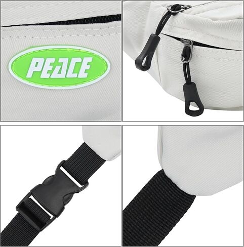 Suillty Waist Bag for Kids,Small Fanny Pack for Little Boy Girls,Fashion Buckle Bum Bag Lightweight Chest Bag for Children Outdoor Sport Running,Camping,Trip in Saudi Arabia