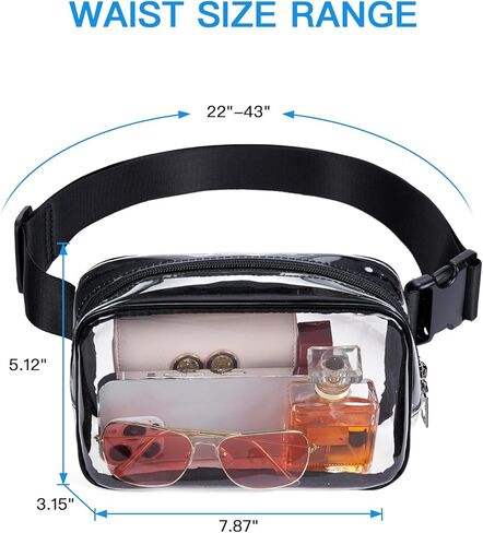 حقيبة Telena Clear Sling مع مجموعة Telena Clear Fanny Pack in Kuwait