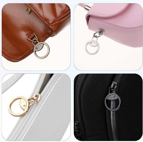 Abeillo 5PCS Zipper Pull Replacement, Round Style Detachable Zipper Repair Pulls, Multifunction Replacement Zipper Pulls for Luggage Clothing Jackets Boots Purse Coat in Saudi Arabia