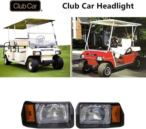 Dr.Acces Golf cart Headlights | Club Car DS OEM Style Light | Factory Size Lights for DS (Left(Driver Side)) in Saudi Arabia