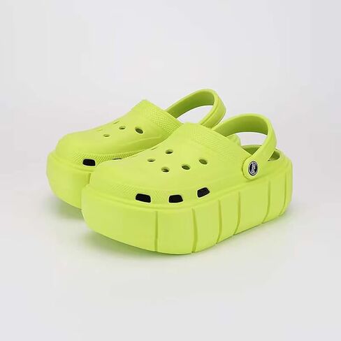 Garden Clogs for Women Platform Lightweight Slip-On Beach Slippers Slide Sandals Soft Cushion Waterproof Non-Slip for Summer Outdoor Heel Height 2.0 Inches in Kuwait