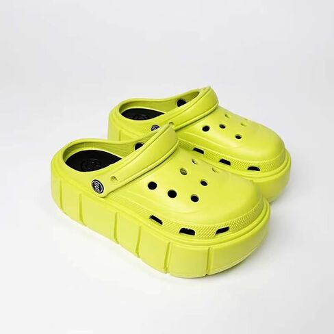 Garden Clogs for Women Platform Lightweight Slip-On Beach Slippers Slide Sandals Soft Cushion Waterproof Non-Slip for Summer Outdoor Heel Height 2.0 Inches in Kuwait