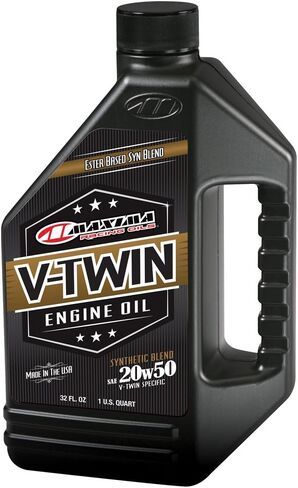 مجموعة تغيير زيت المحرك الكاملة MaximaHiflofiltro VTTOCK26 لمزيج V-Twin الاصطناعي Harley Davidson Evolution، 6 كوارت in Saudi Arabia