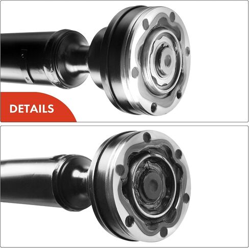 A-Premium Rear Complete Drive Shaft Prop Shaft Driveshaft Assembly Compatible with Audi A6 Quattro 1998 1999 2000 2001 2002 2003 2004, Automatic Transmission, Replace# 4B0521106C, 4B0521106H in Saudi Arabia