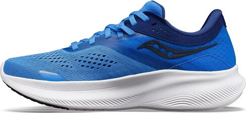 Saucony Women's Ride 16 Sneaker, BLUELIGHT/Black, 9 in Saudi Arabia