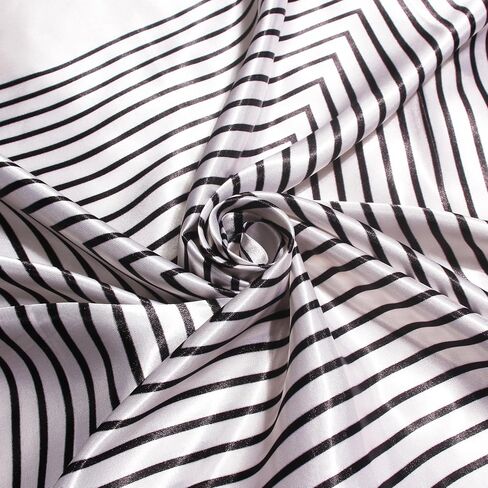 Square Scarves for Women Lightweight Large Satin Hair Scarf for Sleeping Silky Modal Hijab Bandana Neckerchief, 35"*35" in Saudi Arabia