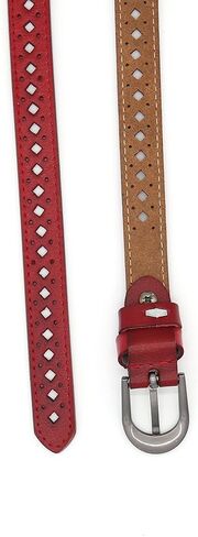 Womens Skinny Belt Gold Metal Buckle in Saudi Arabia