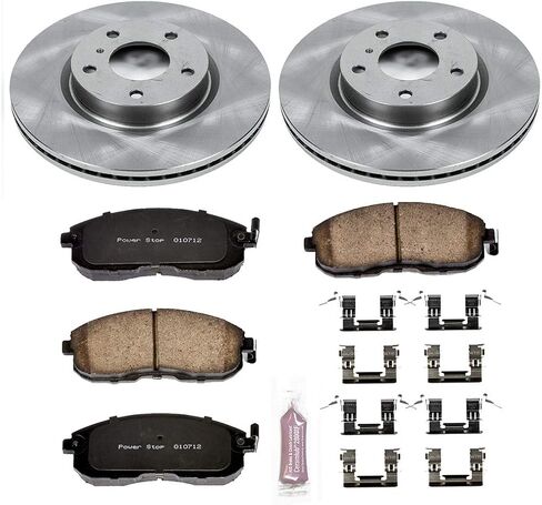 Power Stop KOE3140 Autospecialty Front Replacement Brake Kit-OE Brake Rotors & Ceramic Brake Pads in Saudi Arabia