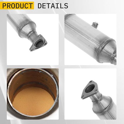 Catalytic Converters Rear Compatible With 1999-2004 Honda Odyssey EX EX-L Cargo LX 5 Door 4 Door 3.5L V6 (Replacement for Part Number: 16369) in Kuwait