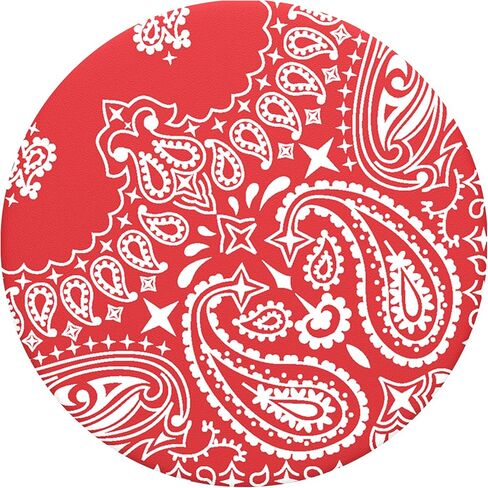 PopSockets PopGrip - Expanding Stand and Grip with Swappable Top - Red Bandana in Saudi Arabia