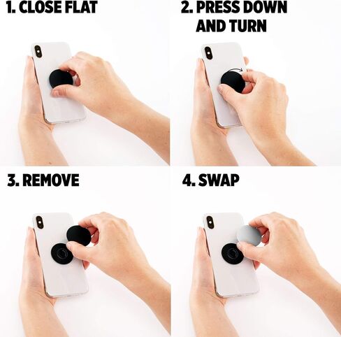 PopSockets PopGrip - Expanding Stand and Grip with Swappable Top - Red Bandana in Saudi Arabia