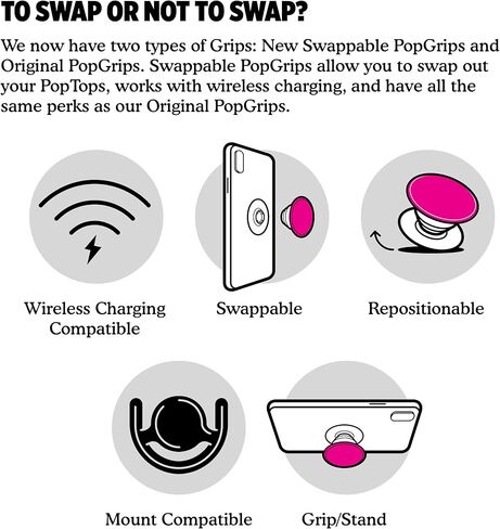 PopSockets PopGrip - Expanding Stand and Grip with Swappable Top - Red Bandana in Saudi Arabia