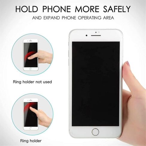 (ليس طباعة صور لامعة) حامل الهواتف المحمولة والأجهزة اللوحية (3 عبوات) - رخام in Kuwait