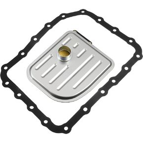 X AUTOHAUX 1 Set 46321-3B000 Transmission Filter Oil Pan Gasket Set for Hyundai Santa Fe 2010-2019