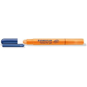 Staedtler Textsurfer Gel Highlighter Inkjet-Safe Twist-Action Line Width 3 mm - Orange, Pack of 10