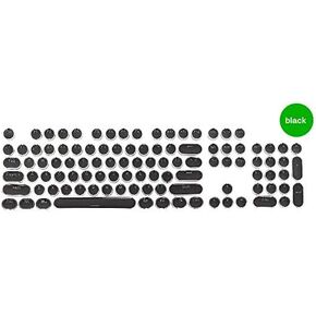 أغطية مفاتيح للآلة الكاتبة Steampunk للوحة المفاتيح الميكانيكية ذات الإضاءة الخلفية وغطاء مفتاح مستدير 104 مفاتيح in Kuwait