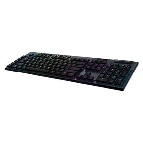 لوحة مفاتيح الألعاب الميكانيكية اللاسلكية Logitech G915 (لمسية) - أسود (متجددة)