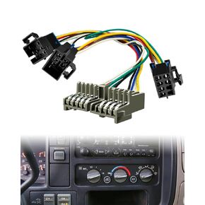 A/C Heater Climate Temperature Control Adapter Wire Harness Fits for Chevy Silverado GMC Suburban 1995 Replace 9378815, Convert 1996-1999 Unit in 1995 Vehicle, Without Rear Defrost Option