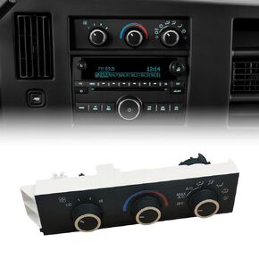 84288985 23283455 599-217 Front Heater A/C Climate Control Module for 1996-2014 Chevy Express 1500 GMC Savana 1500 1996-2020 Chevrolet Express 2500 3500 GMC Savana 2500 3500 1574772