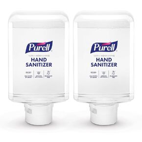 PURELL Advanced Hand Sanitizer Ultra Nourishing Foam, 1200 mL Refill for PURELL ES10 Automatic Hand Sanitizer Dispenser (Pack of 2) – 8357-02