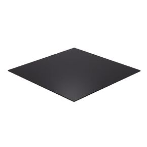 Falken Design BK2025-1-4/1212 Acrylic Black Sheet, 12" x 12", 1/4" Thick