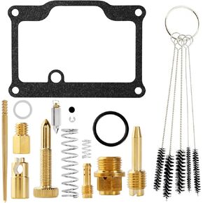 Carburetor Rebuild Kit Compatible with Sportsman 400 400L Sport 400 400L Scrambler 400 Big Boss 300 400L Trail Boss 250 350L Trail Blazer 250 400 Xplorer 250 300 400 400L Xpress ATV Carb Repair
