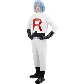 CosInLanding Anime Cosplay Costume Sets for James Adults Clothes White Tracksuit of Men Small-Large
