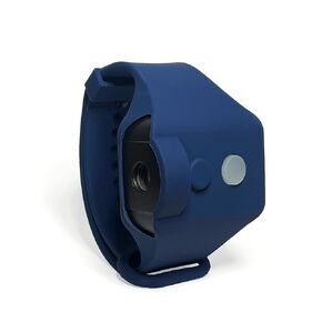 The World's First Wristband Atomizer - Portable Liquid Hand Sanitizer Dispenser - for Travel and Daily Use (Blue)