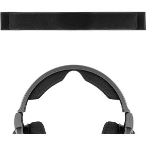 Geekria Mesh Fabric Headband Pad Compatible with Sennheiser HD650, HD660 S, HD 660S2, Headphones Replacement Band, Headset Head Top Cushion Cover Repair Part (Black).