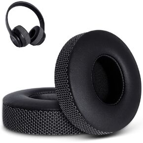 GVOEARS Ear Pads Replacement for Beats Solo 3 - Earpad Cushions Compatible with Beats by Solo3/Solo2 Wireless ON-Ear Headphones with Protein Leather Memory Foam