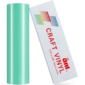 ANT Matte White 9.5inch x 4ft x 3sheets Total of 12ft Matless Permanent Vinyl Compatible with Cricut Joy Xtra Create Decals Stickers & More All-Weather & Fade-Proof Ideal for Outdoor Use