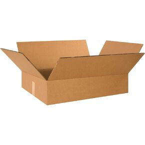 Partners Brand PHD24186DW Double Wall Boxes, 24"L x 18"W x 6"H, Kraft (Pack of 15)