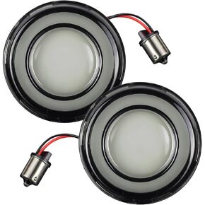 Eagle Lights HALOZ 2" Front LED Turn Signals for Harley Davidson Motorcycles