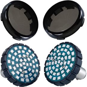 2" 1157 Front LED Turn Signal & Running Light All-in-1 Light Kit for Motorcycles- (Front Turn Signals)