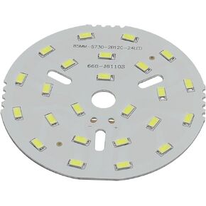 Othmro 3.5in ضياء LED رقاقة لمبة فائقة السطوع عالية الطاقة LED مصباح 36-42V 6500K 5730 ألومنيوم LED لمبة سطح محمولة الأجهزة ضوء الخرز الكاشف لعربة ضوء لمبة المنزل القراءة ضوء المصابيح البحرية in Kuwait