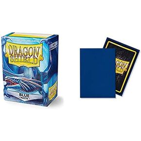 Dragon Shield Matte Blue Standard Size 100 ct Card Sleeves Individual Pack