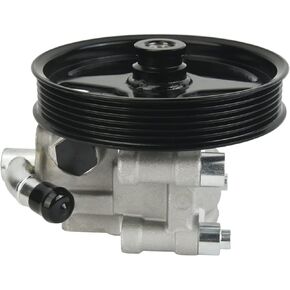 KAC Power Steering Pump with Pulley Replacement for f 150 2009, V8 4.6L 5.4L 9L3Z3A674B 20-386 OE-Quality Power Assist Pump