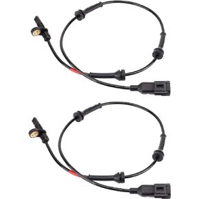 2pcs Rear Left/Right ABS Wheel Speed Sensor for Land Rover Range Rover Evoque 2011-2019 LR024208 LR066868 LR082224