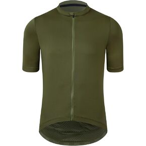 Men's Cycling Jersey Zipper Pocket Short Sleeve Lightweight Aero Race Fit Bike Jersey, UPF 50+ Biking Cycling Shirt