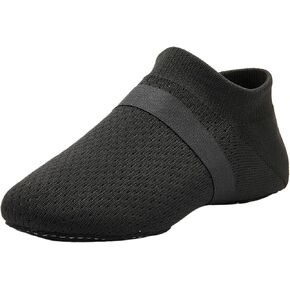 Slip-on Jazz Shoes for Women and Men's Lightweight Breathable Dance Shoes