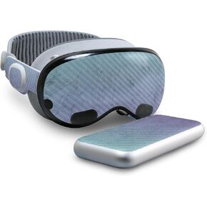 Carbon Fiber Skin Compatible with Apple Vision Pro - Gradient Marble - Premium 3M Vinyl Protective Wrap Decal Cover - Easy to Apply | Crafted in The USA by MightySkins