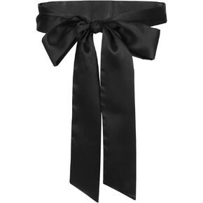 Holibanna Robe Belt Long Ribbon Dress Belt Sash Black Wedding Bridal Belts for Women Girls Bridesmaid Bathrobe Waistband Pajamas Party Special Occasion