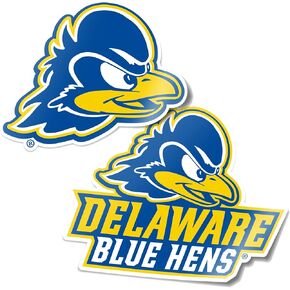 Desert Cactus University of Delaware Fightin Blue Hens UD Sticker Vinyl Decal Laptop Water Bottle Car Scrapbook (4 Inch Set V1)