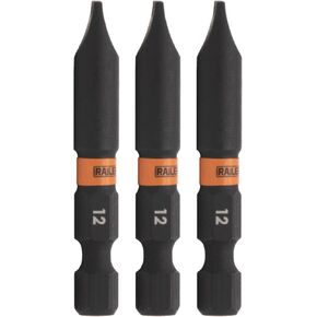 Spanner #14 Impact Driver Bit - Railer Snake Eye #14 S2 Steel 2 Inch Spanner Power Bits (3 Pack)