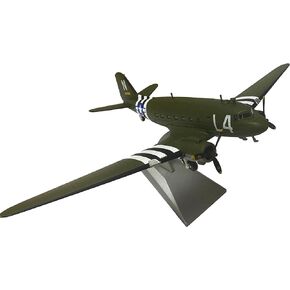 Douglas C-47 Skytrain/Dakota 1/100 Diecast Aircraft Model 75th Anniversary of The Battle of Normandy (C47-02)