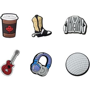25 Pcs Singer Shoe Charms, Singer Charms for Clog Sandals, Durable Waterproof Music Shoe Charms Decoration for Teens Boys Girls Women Birthday Party Gifts