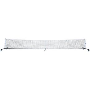 Champion Sports Deluxe Pickeball Net with Locking Wheels and Rolling Storage Bag Tote Black