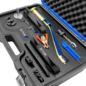 ZKTOOL 14PC Engine Camshaft Alignment Timing Tool Kit Fit for Land Rover Range Rover Sport Jaguar Discovry 4 V8 5.0 L V6 3.0L Cylinder Gasoline Engine. Tool with Fuel Pump and Two Injector.